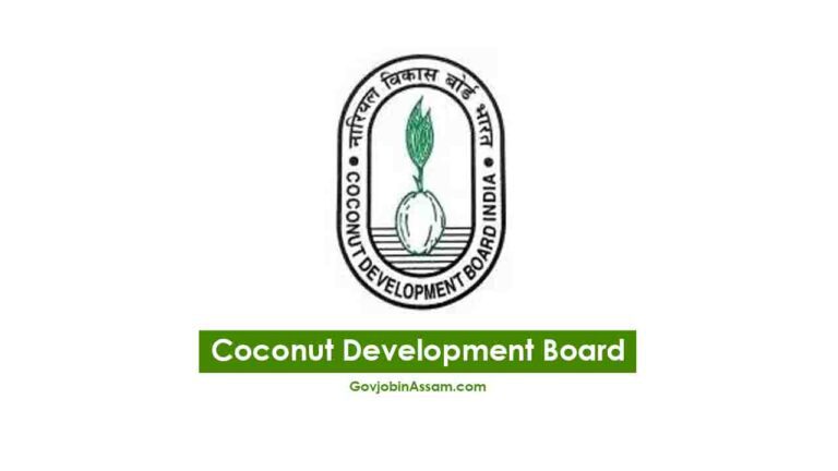 Coconut Development Board Guwahati Recruitment